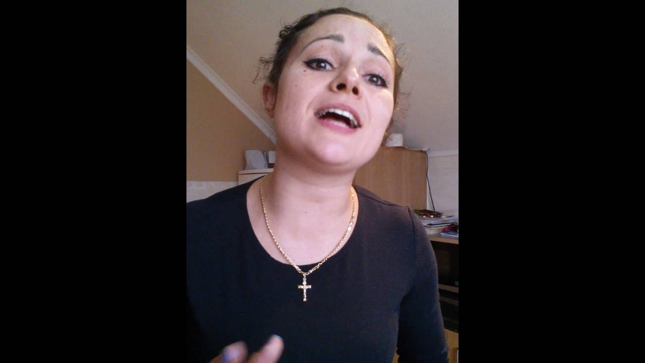 Girl from POLAND singing in Punjabi