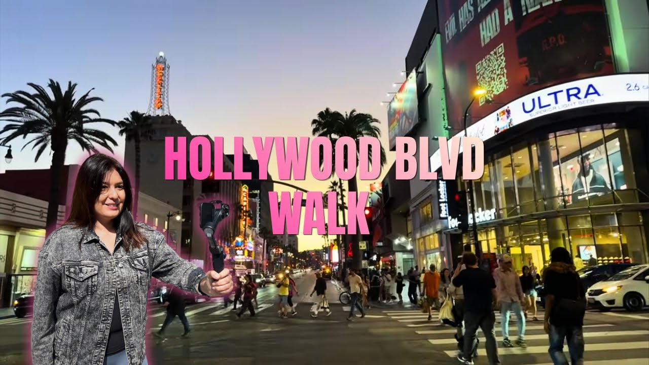 LIVE: Hollywood Blvd Walk - Spring Break