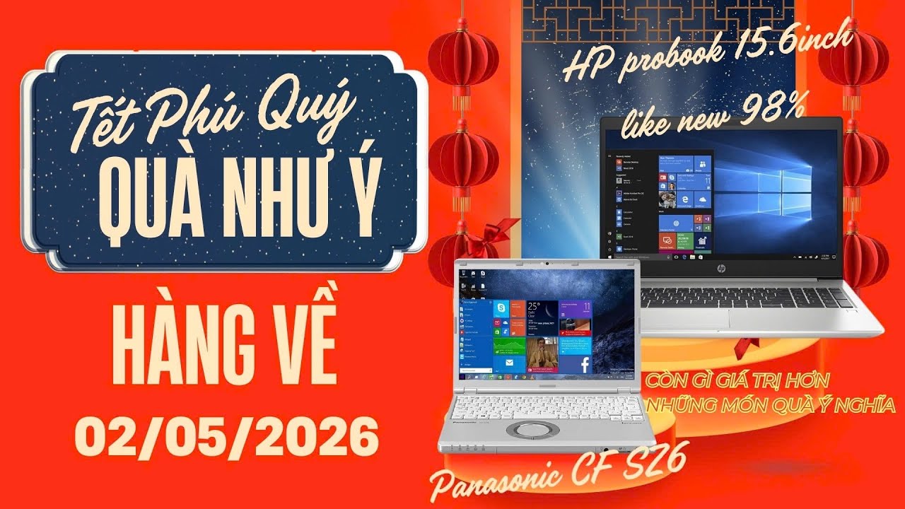 [Hàng về 05.02.26] Hàng về máy đẹp như mới số lượng ít. Sẽ là món quà ý nghĩa dịp đầu xuân