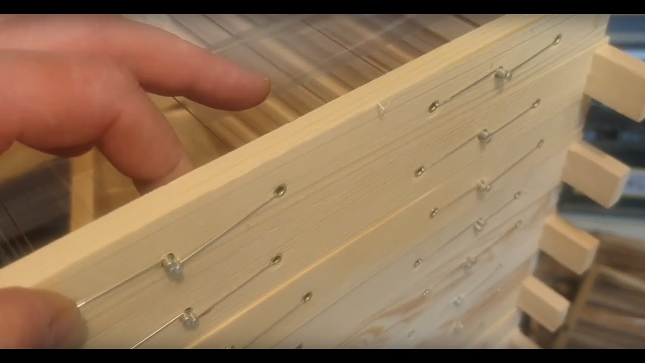Zadant-Rähmchen für Bienenbeute bauen - mit WABOFIX
