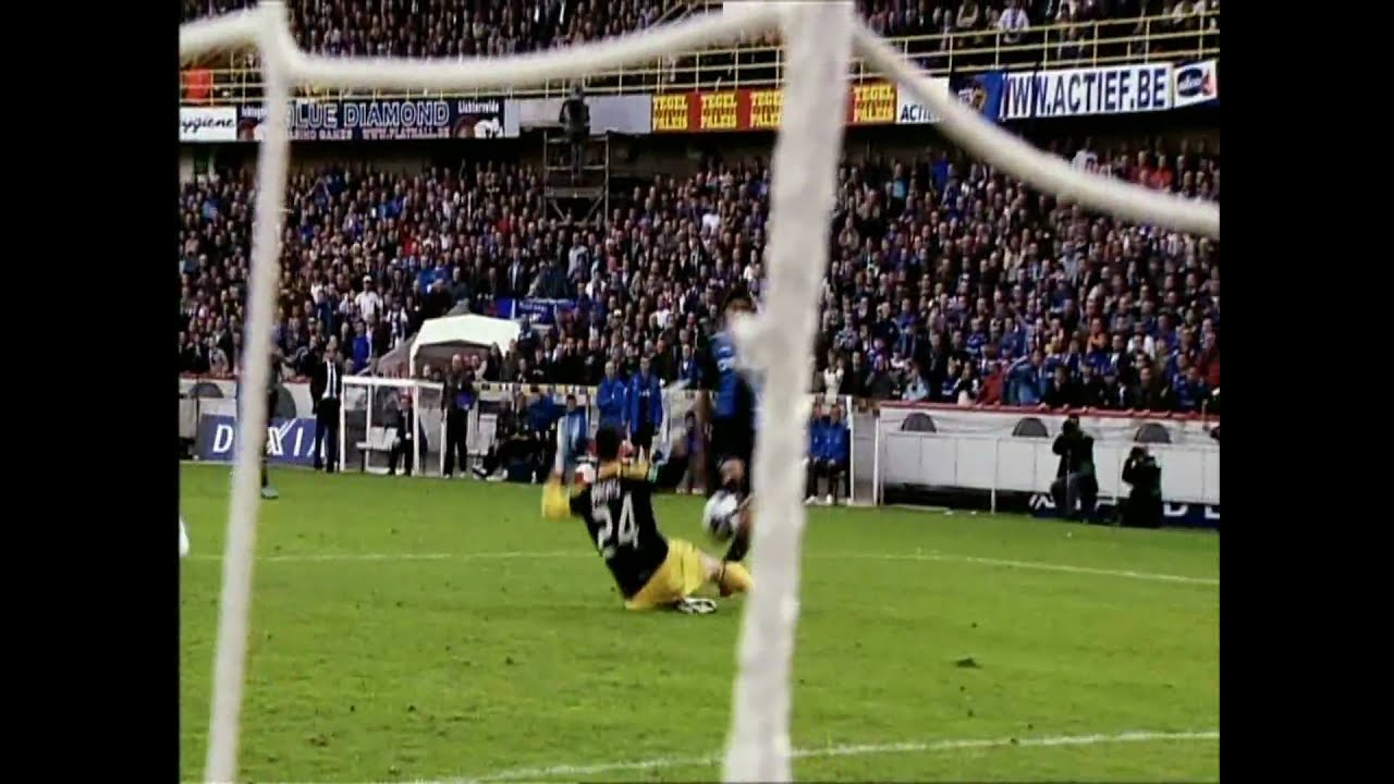Vier artiesten Club Brugge