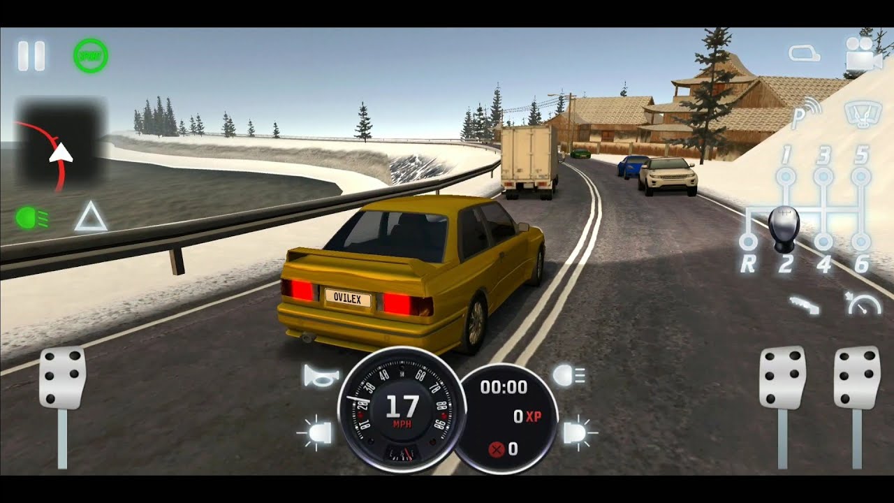 Driving School Classics - MANUAL TRANSMISSION CLUTCH GamePlay BMW M3 E30
