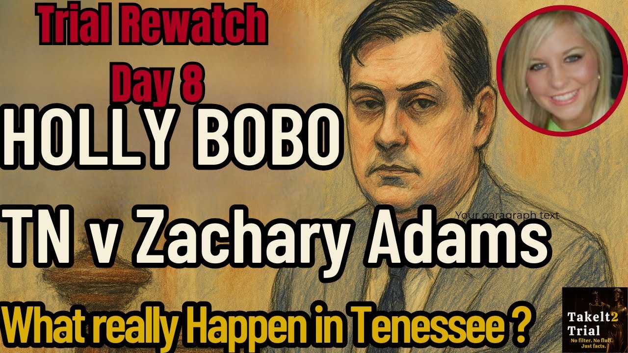 Live Rewatch Holly Bobo Case Deep Dive Marathon  What Really Happened in Tennessee  TN v Zach  Adams