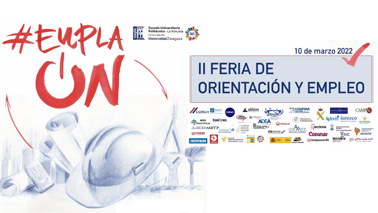 2ª Feria de Orientación y Empleo (clausura de la jornada) #euplaON2022