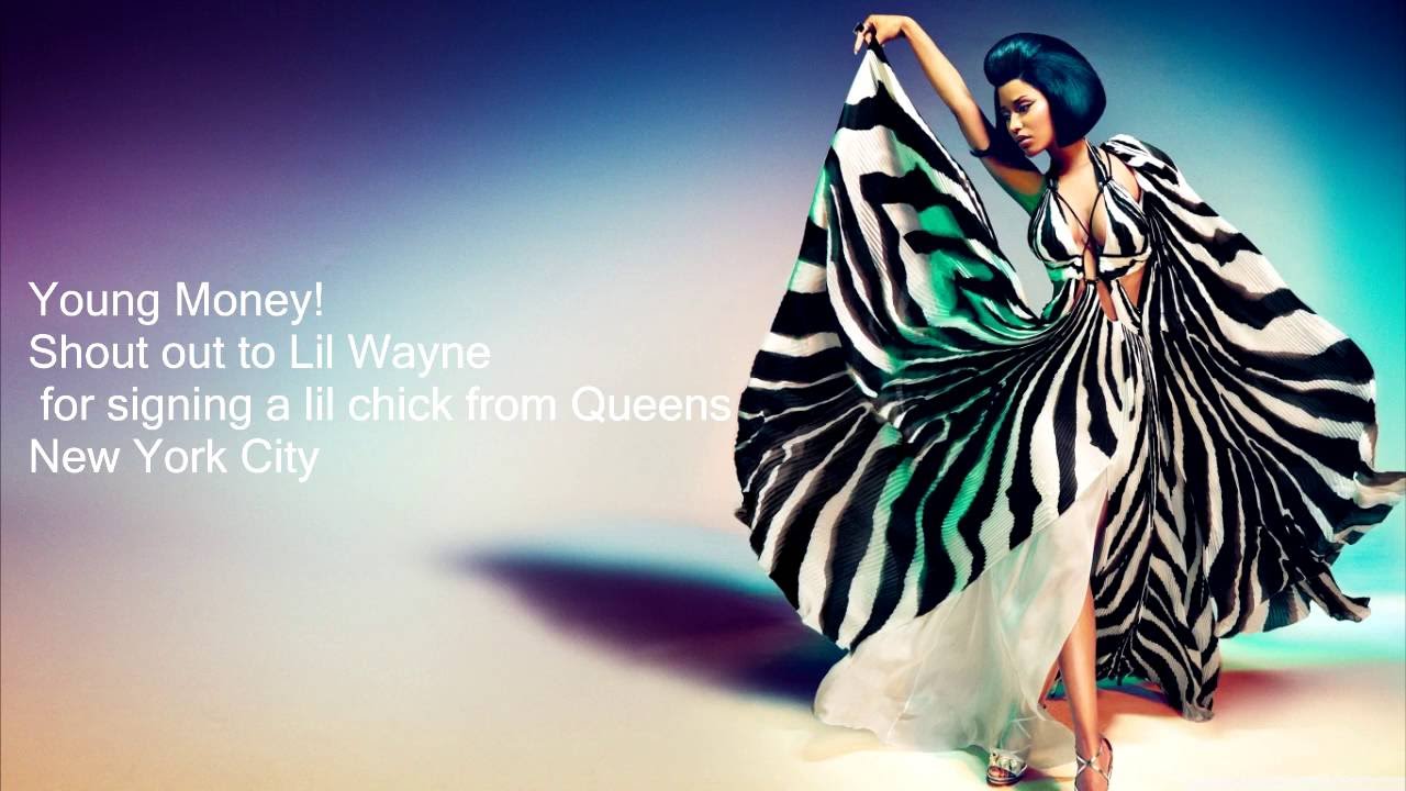 The PinkPrint Freestyle Reggae part (2nd Part) - Nicki Minaj (Lyrics) HD