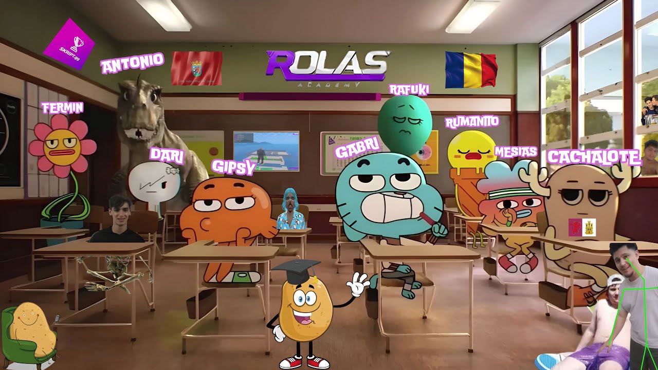 Los villanos de una historia mal contada 🤬📚 | Pataqueros 🥔 | Rolas Academy | hg#8 🔑