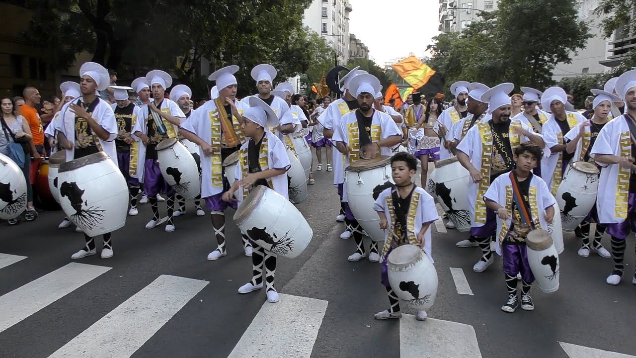 El Dia Nacional del Candombe 2023 Bs As Argentina comparsa herencia ancestral