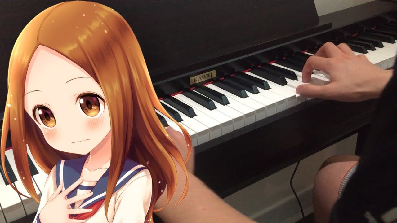 Karakai Jouzu no Takagi san Ending 7 「Deatta Koro No You Ni」- Takahashi Rie [piano]