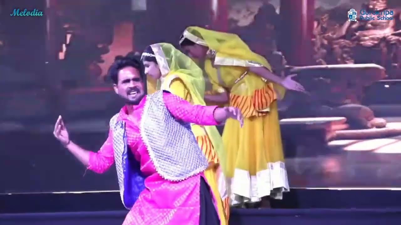 Padmavati act || khalibali dance performance | Gaurav sir || gurukripa public School bavdi
