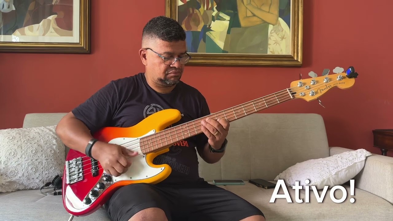 Baixo fender Jass Bass player plus 18v México! todo original