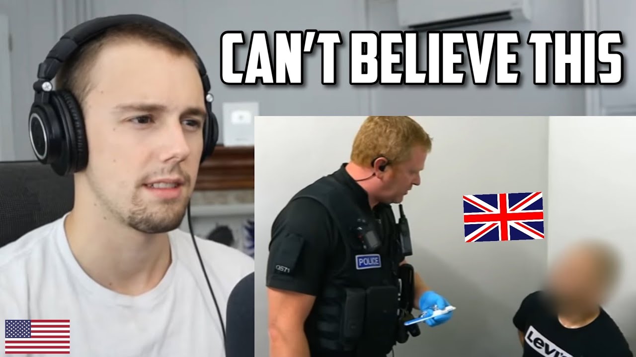 American Reacts to British Police Chase...perpetrator has no remorse