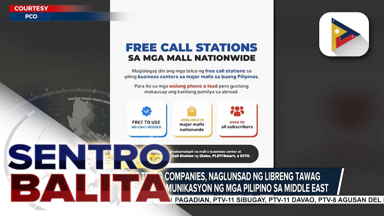 OFWs sa Middle East, suportado ang libreng tawag program ni PBBM sa gitna ng nagpapatuloy na...
