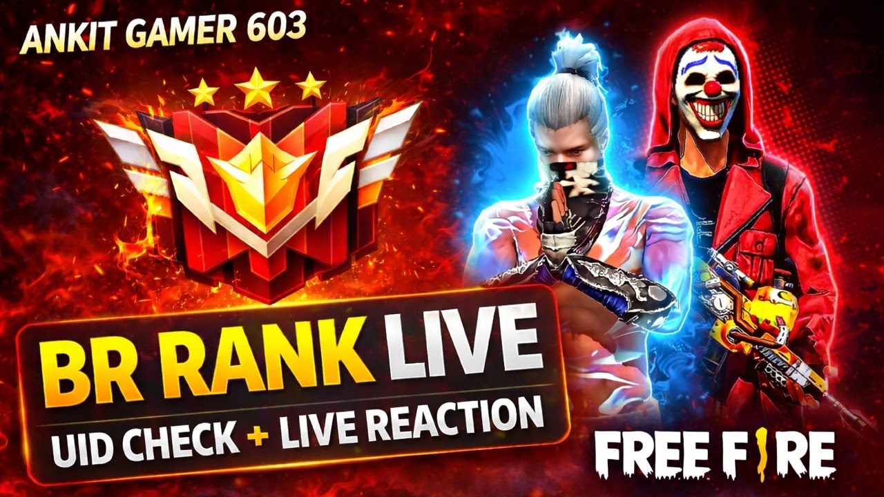 LAST MATCH FOR HEROIC 😱 | BR RANK PUSH LIVE 🔥 | ANKIT GAMER 603