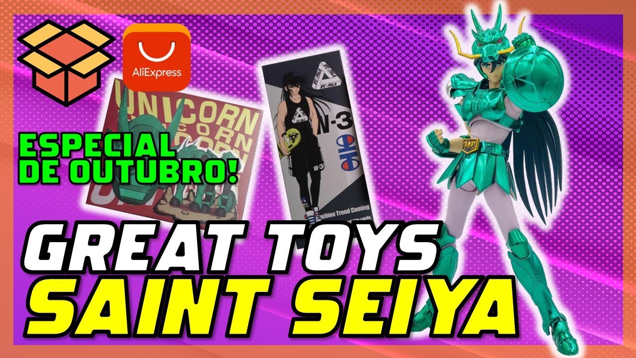 Great Toys Shiryu de Dragão V1 | Unboxing