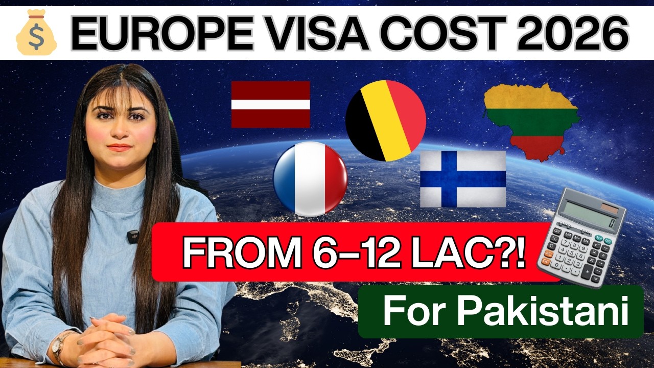 Study VISA Cost of European Countries in 2026 for Pakistani Students | Study in Europe 2026