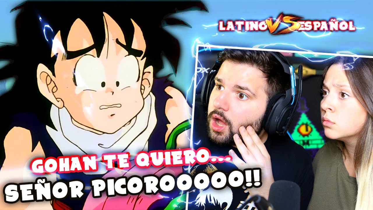 ESPAÑOLES REACCIONAN A DRAGON BALL LATINO!!💥PICOLO SE SACRIFICA POR GOHAN!!🔥