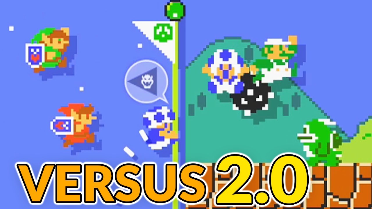 Mario Maker Online Multiplayer has never been this CRAZY