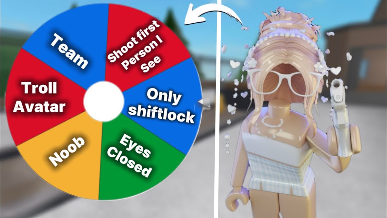 I LET THE WHEEL PICK WHAT I DID IN MM2…! 🫣