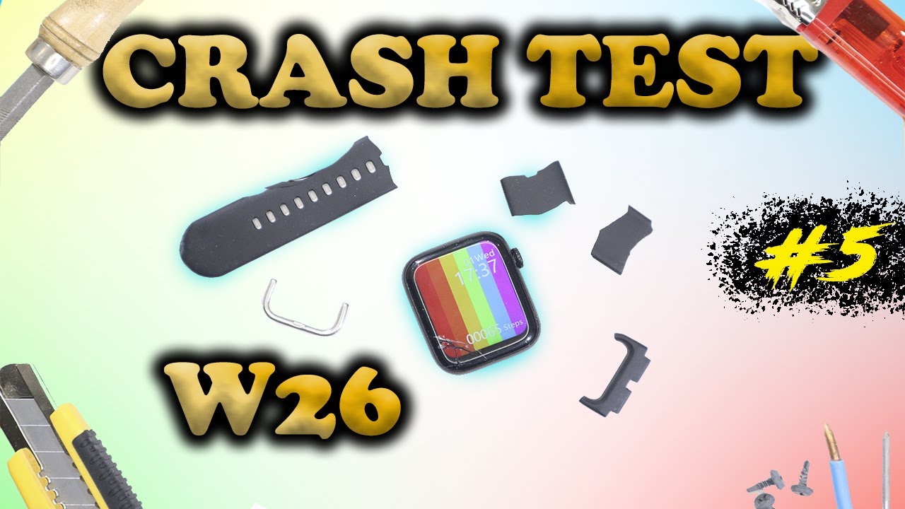 🔥🔥 IWO W26, W46 Smart watch. Crash test.