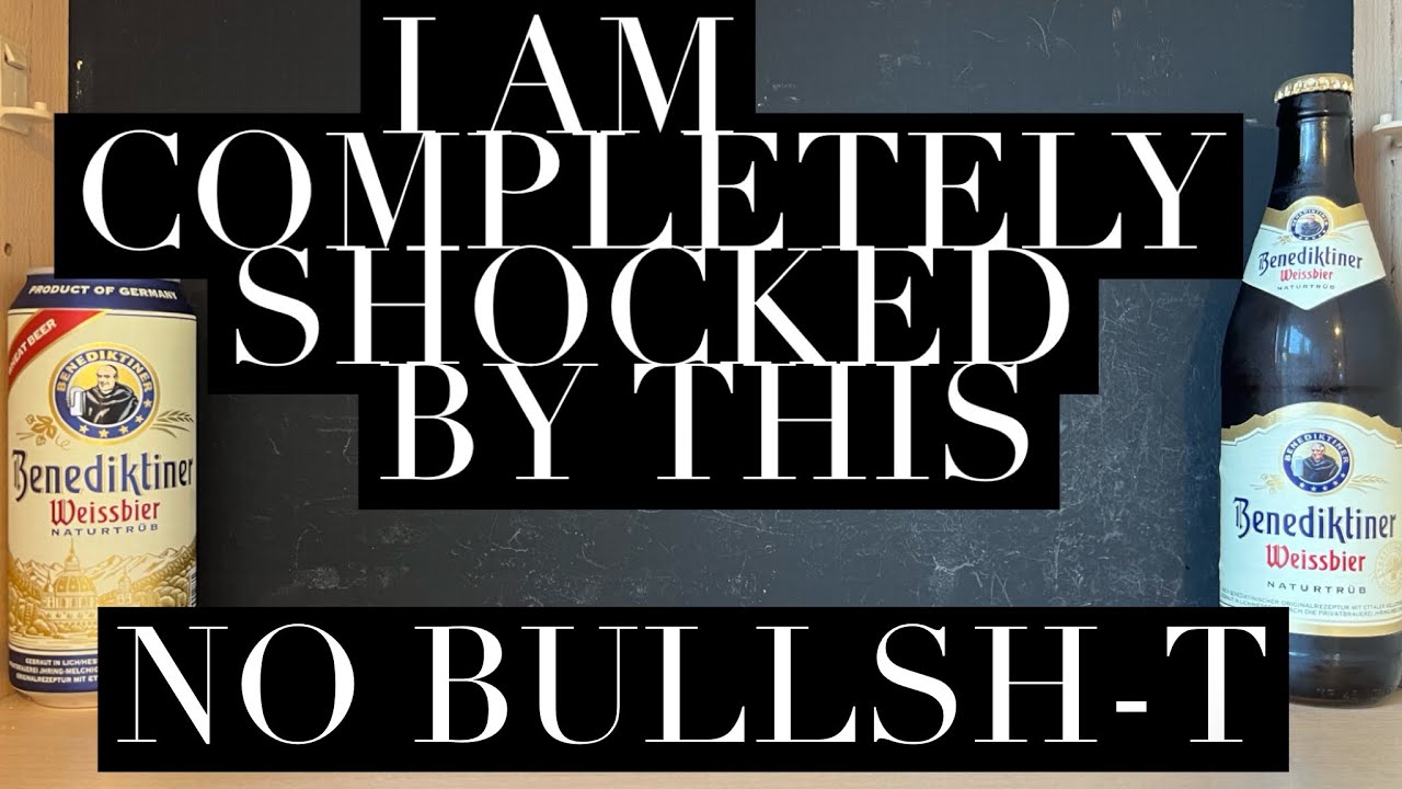 Benediktiner Weissbier в банке и в бутылке: разница невероятная!! , Обзор Benediktiner Weissbier