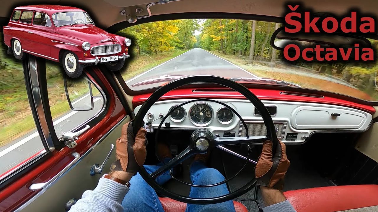 Škoda Octavia Combi (1961-1971) | POV driving