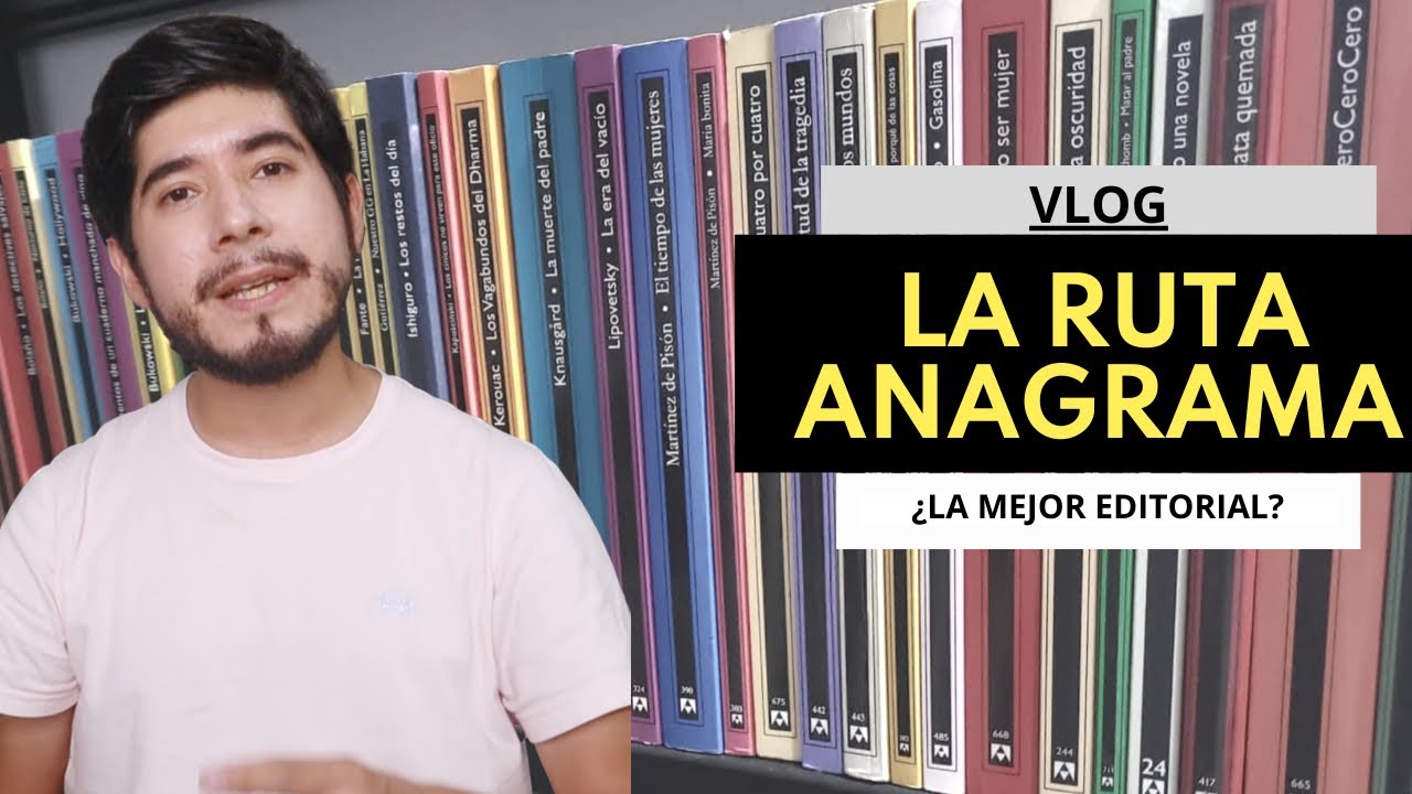 ANAGRAMAS favoritos | Bookshelf Tour 📚 de El buen librero