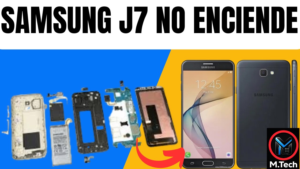 👉 Samsung J7 No Enciende 😱 Proba Esta Solución Antes de Cambiar la Placa