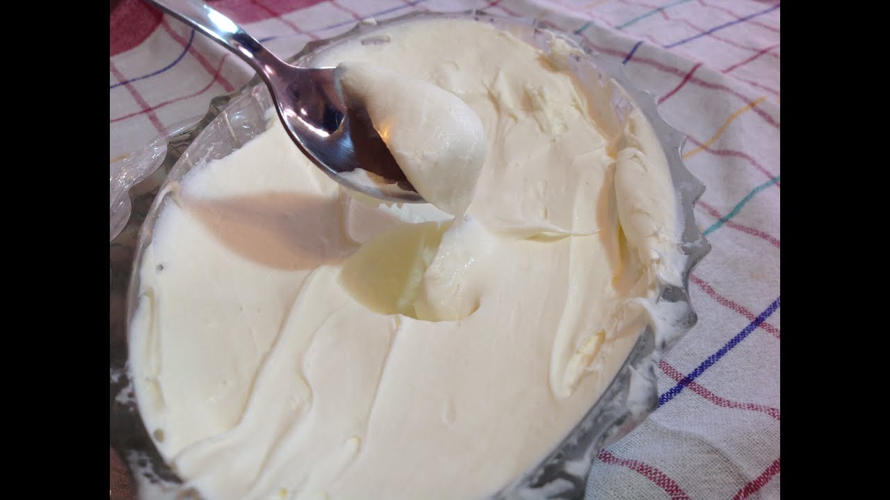 Mascarpone fatto in casa, come si fa.