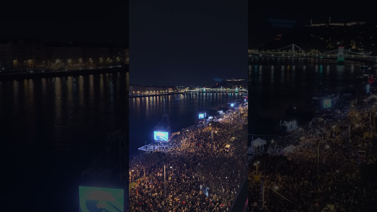 Budapest Crowds Erupt in Song After Orban Ousted