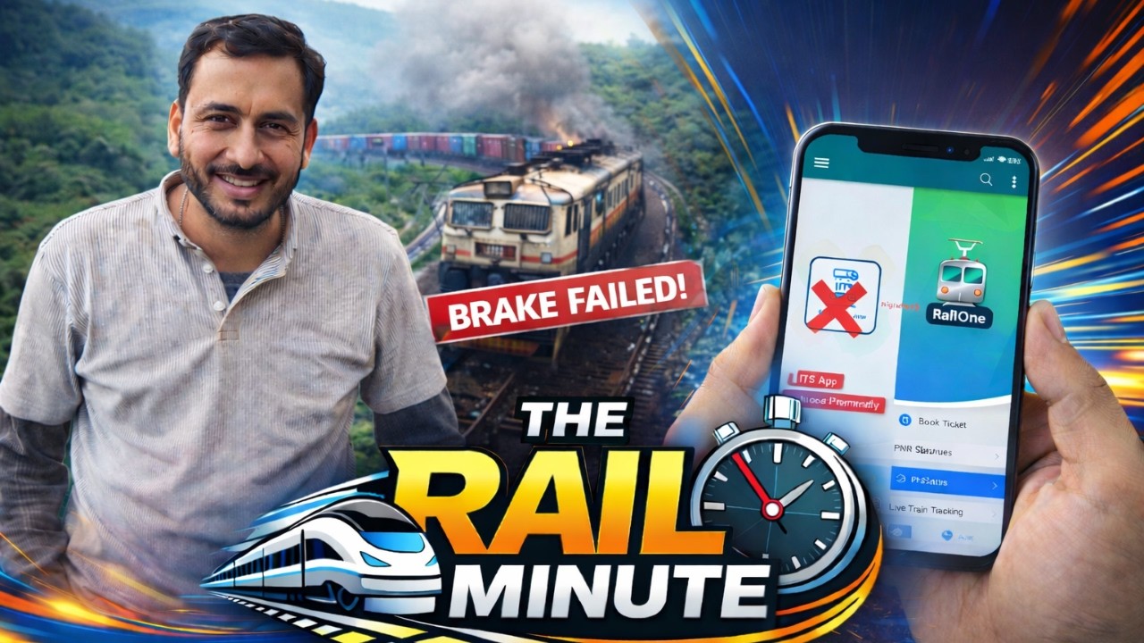 The Rail Minute | EP 03 | UTS App closed | RailOne App | Engine Failed in Bor Ghat | Indian Railways