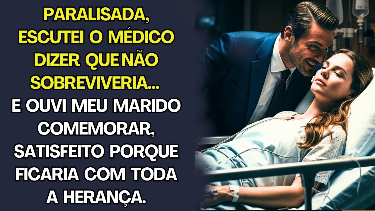 PARALISADA, escutei o médico dizer que não sobreviveria… e ouvi meu marido COMEMORAR MINHA M0RTE.