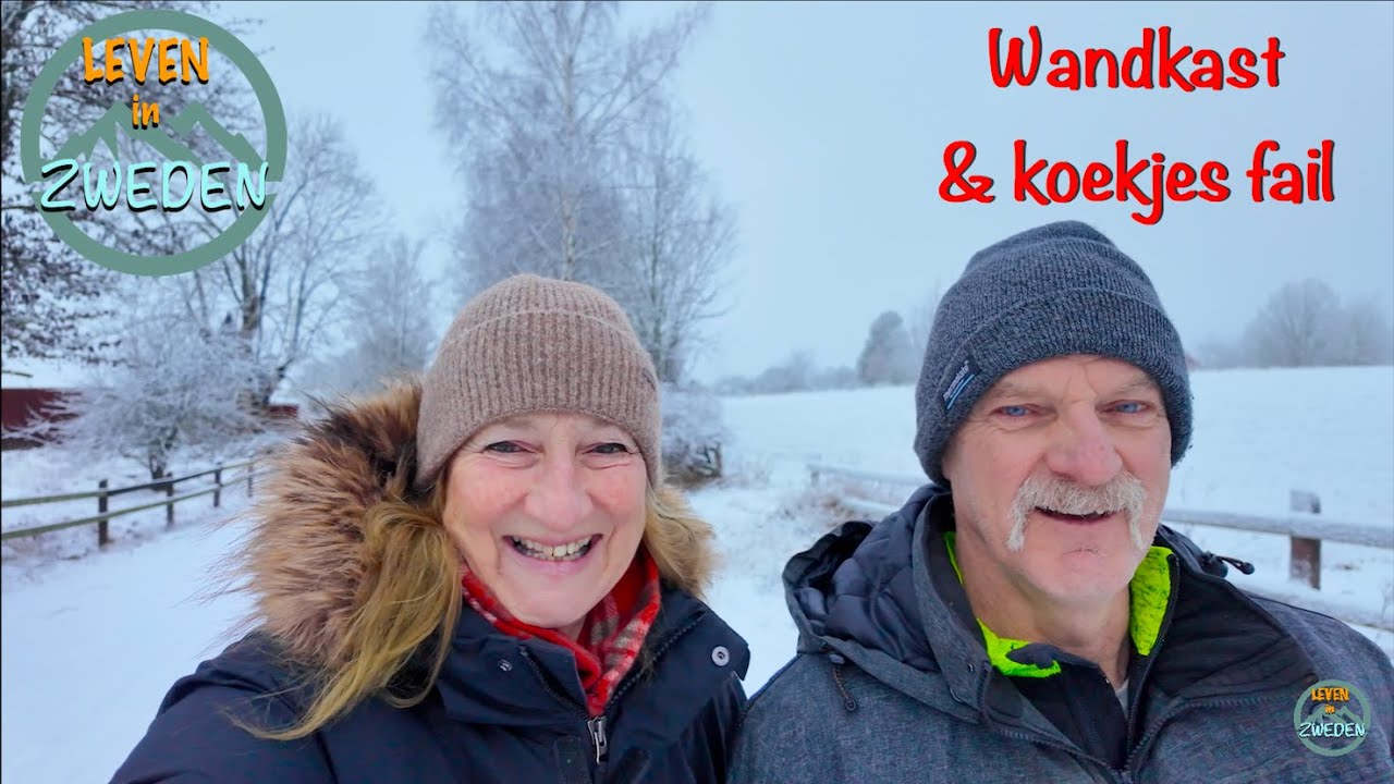 LEVEN IN ZWEDEN wandkast en koekie fail