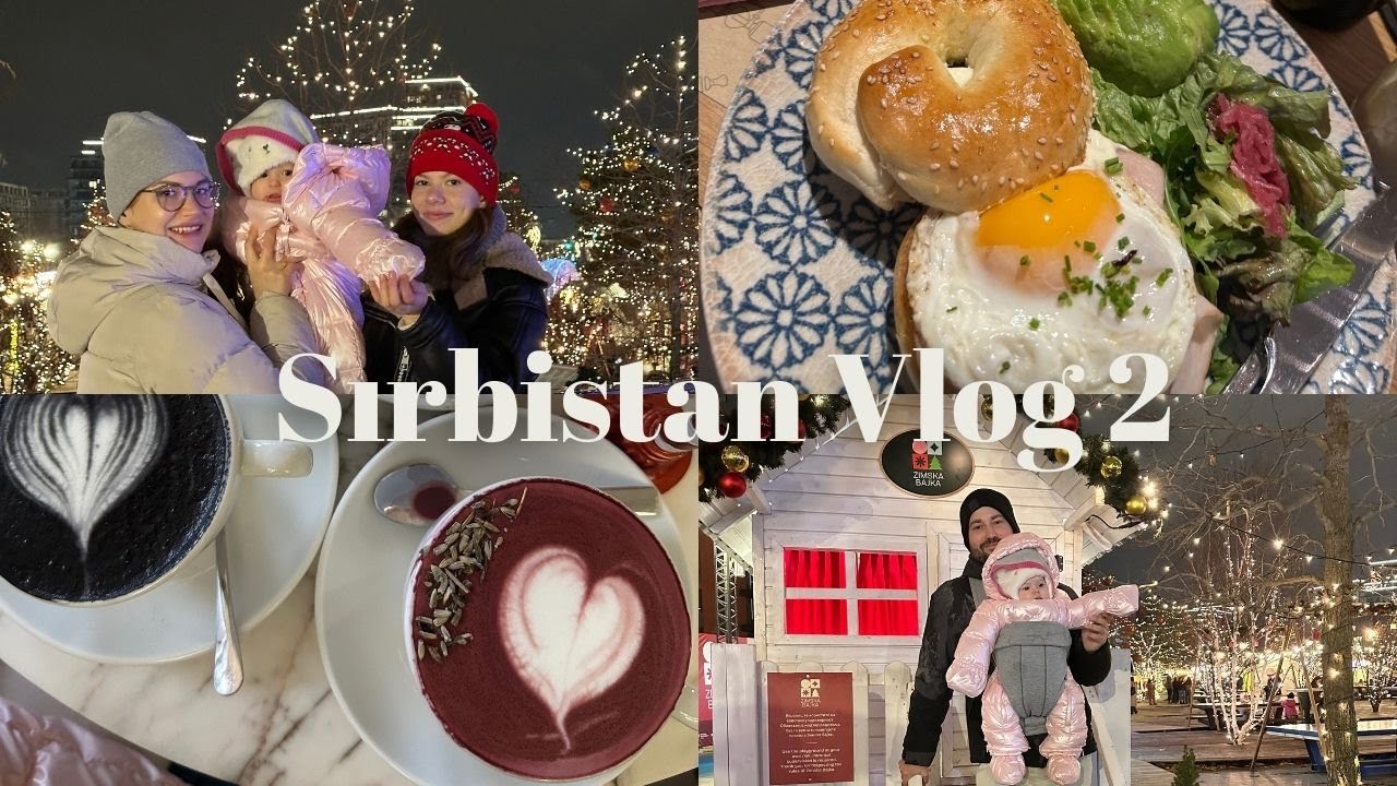 SIRBİSTAN VLOG 2 | Novi Sad'da Christmas Market Şoku | Beklenen Atmosfer Nerede?