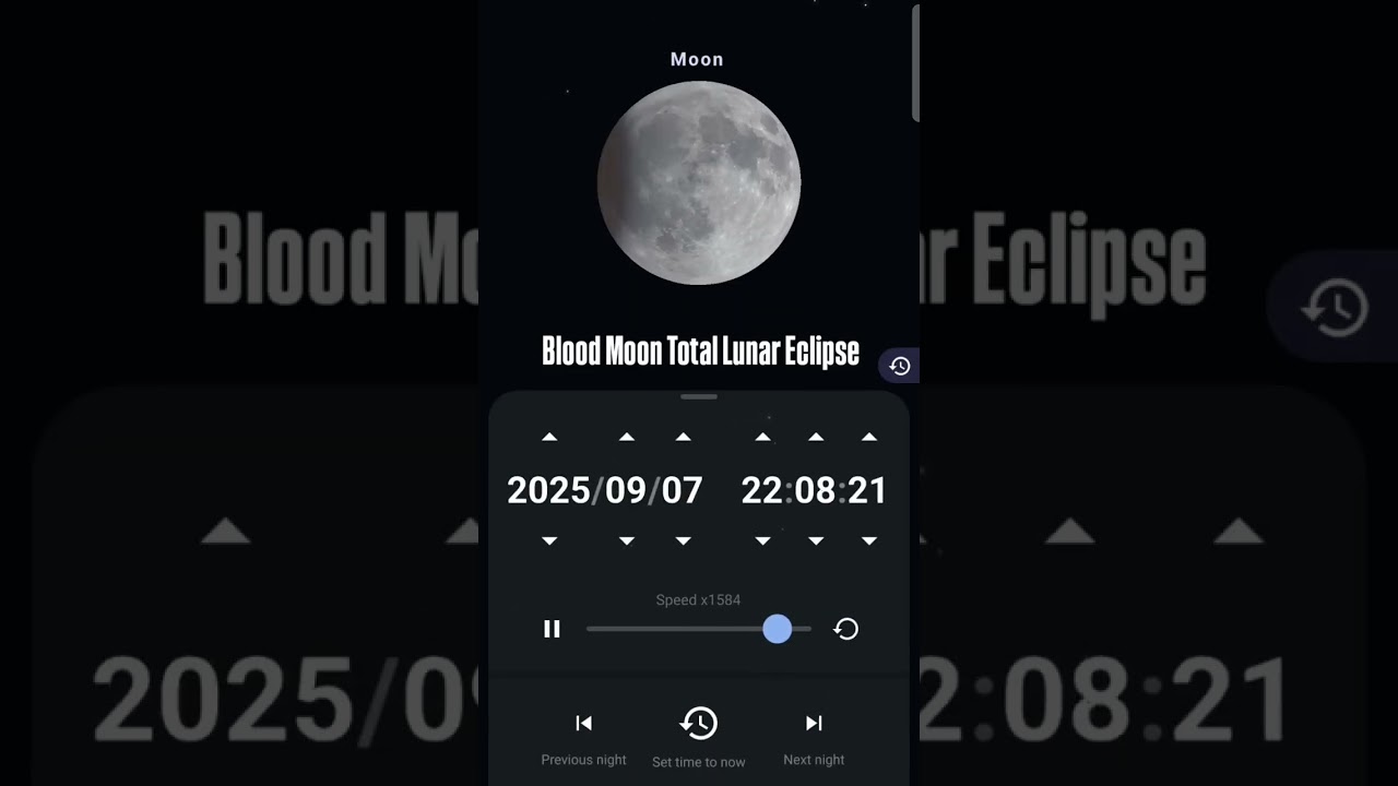 Super Rare Lunar Eclipse Blood Moon on 7th September 2025 #lunareclipse2025 #bloodmoon