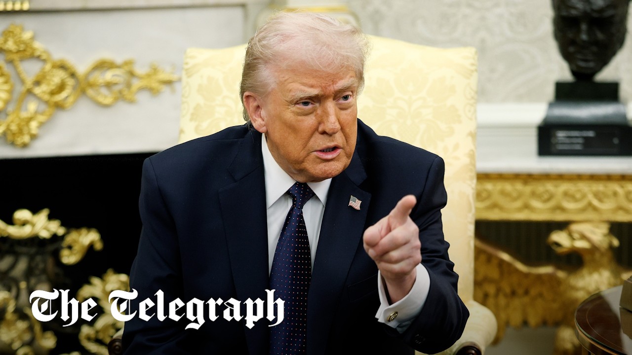 Trump says Starmer 'no Churchill' in Oval Office dressing down | Full Comments