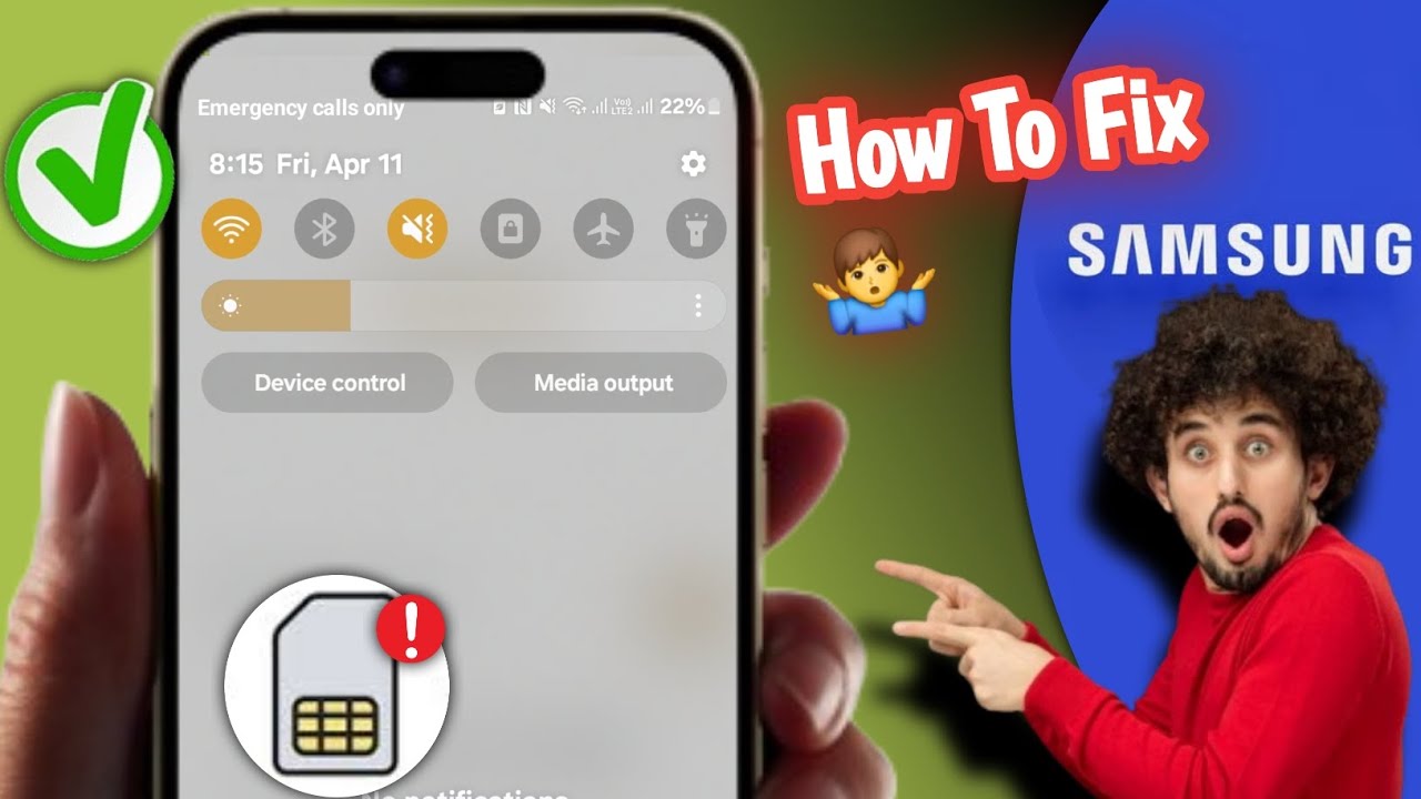 Fix Samsung Emergency Calls Only Problem Solve | No SIM Card Emergency Calls Only Samsung Problem