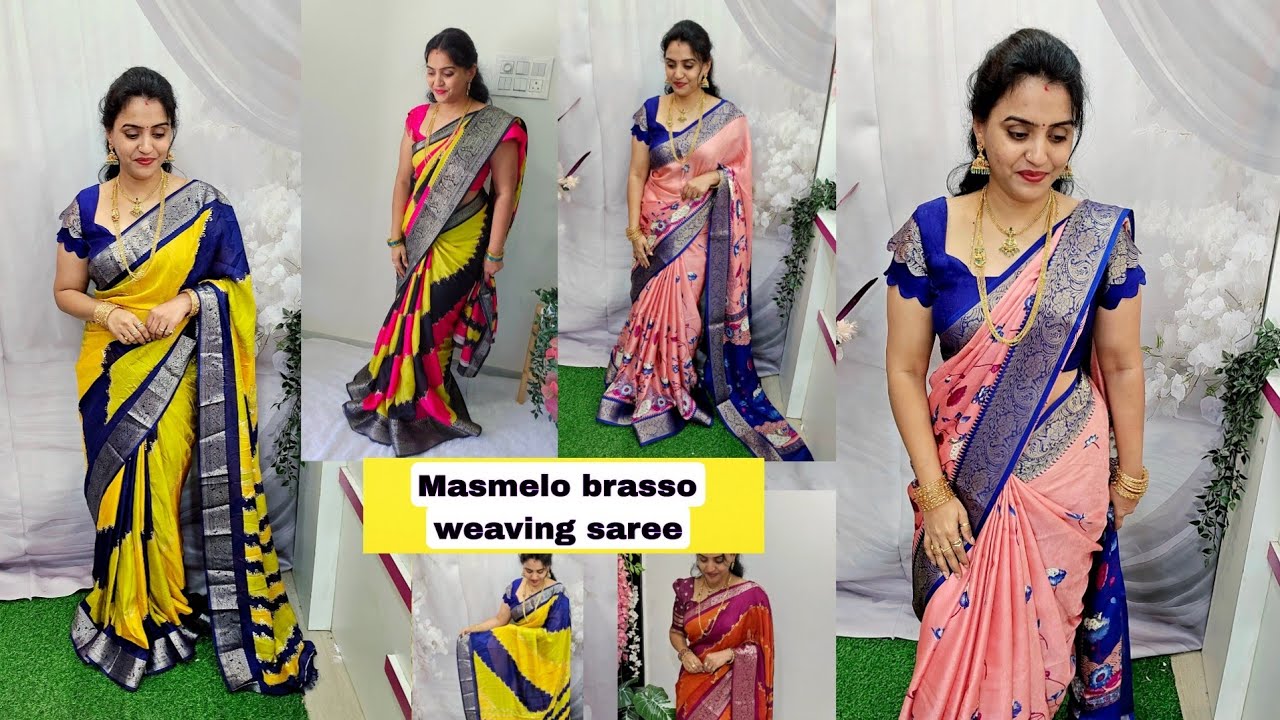  Masmilo saree 🥻 online most trending collection  😍  Budget Friendly saree ❤️  