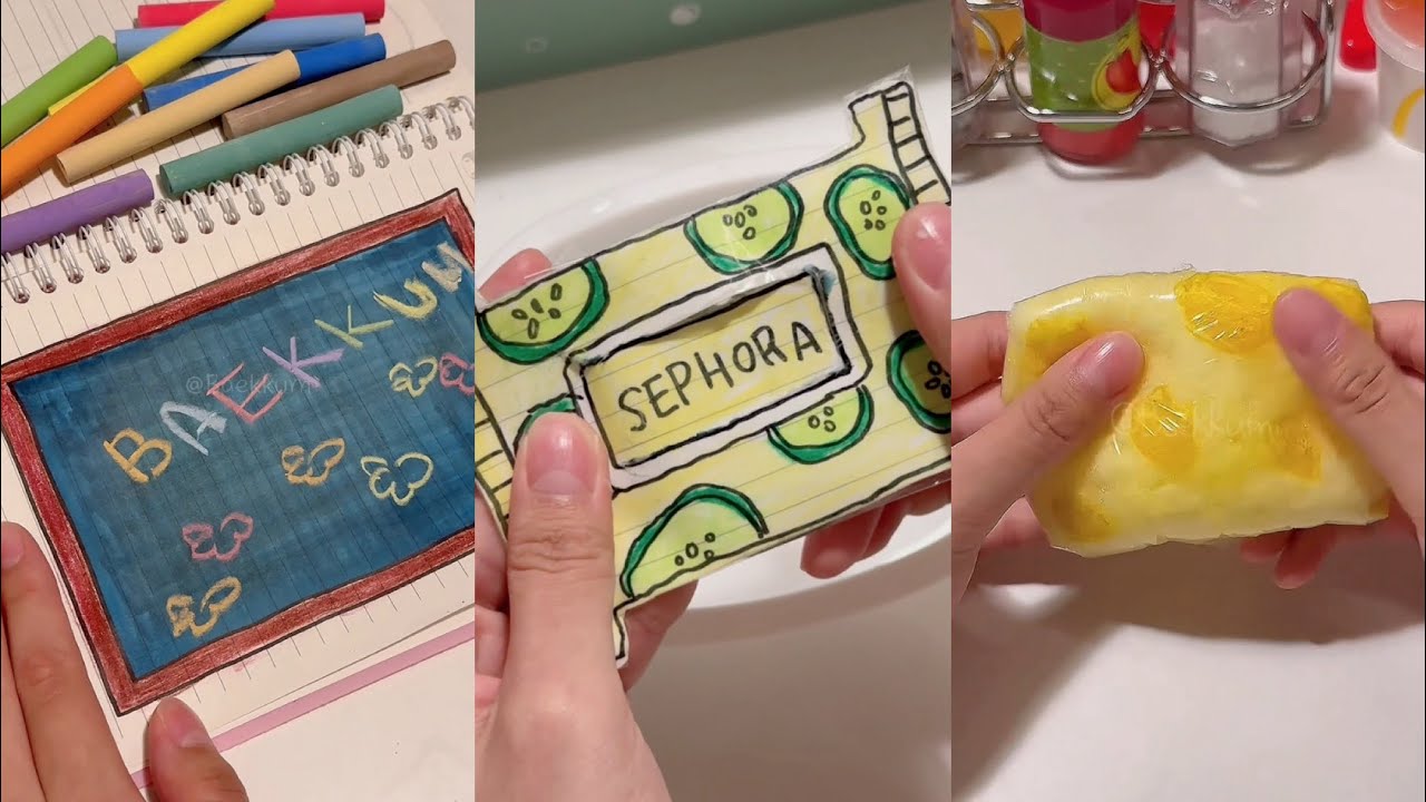 [💸Diy💸] Compilation of interesting DIY! Squishy diy 신기한 만들기 모음집