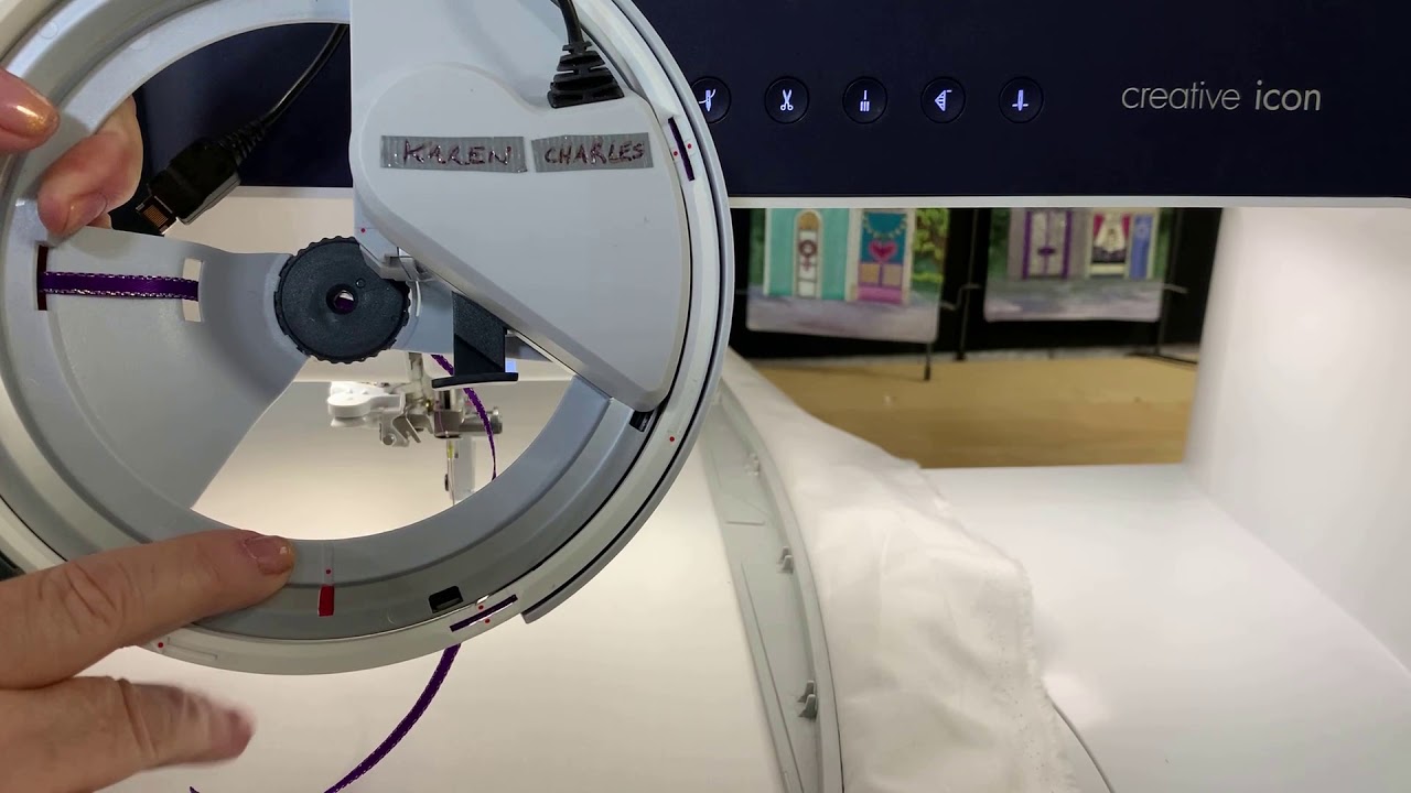 Setting Up Your creative™ Ribbon Embroidery Attachment