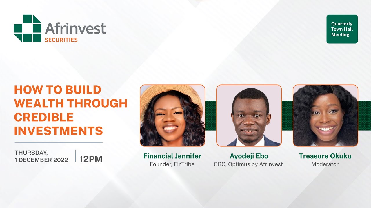 Webinar: How to build wealth through credible investments