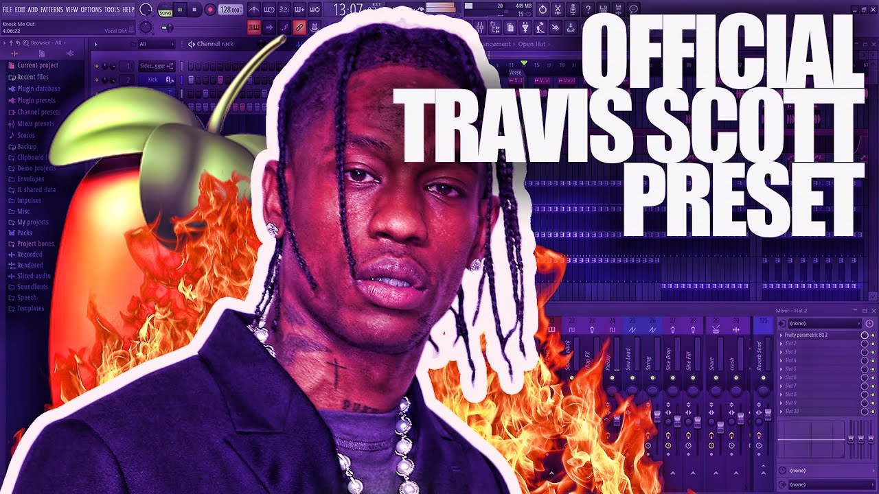 OFFICIAL TRAVIS SCOTT VOCAL PRESET FL STUDIO! 🔥STOCK PLUGINS ONLY! FL Studio Vocal Preset