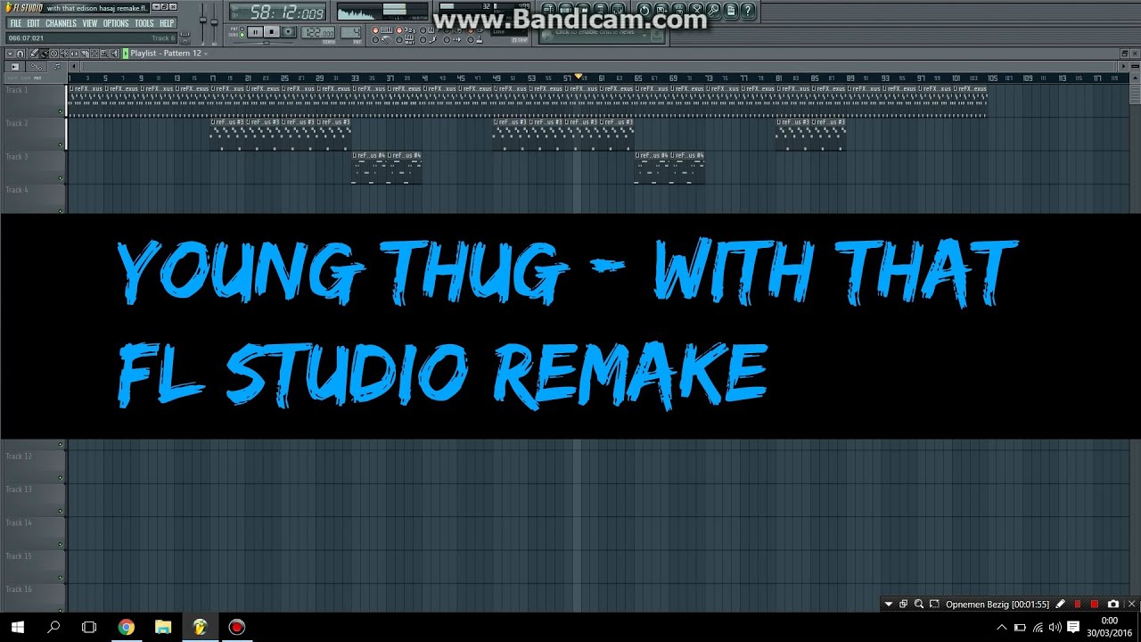 FREE FLP: Young Thug - With That Fl Studio Remake
