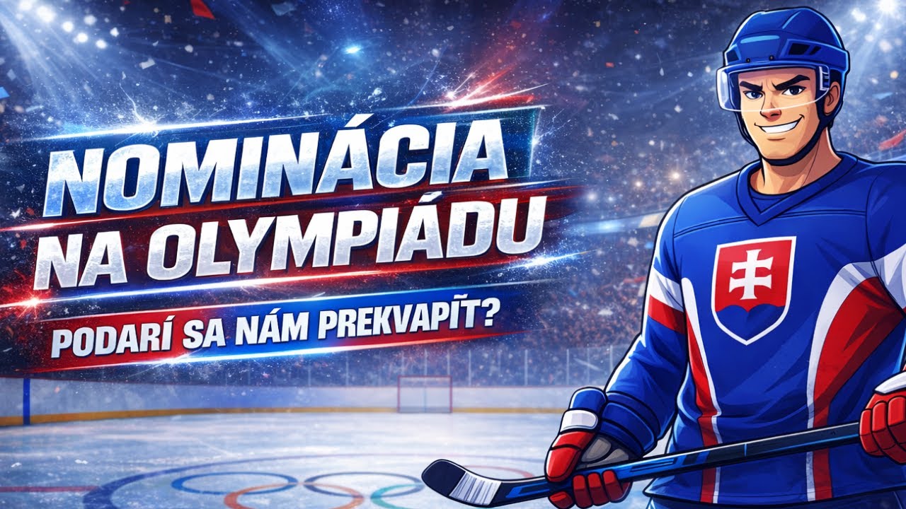 S týmito hráčmi vyrazíme do boja! Nominácia Slovenska na ZOH 26!
