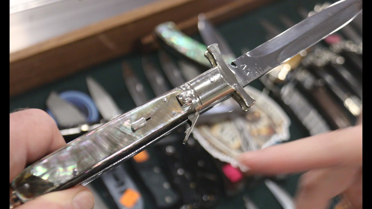 Ножи-стилеты и автоматические ножи двойного действия от Adams International KnifWorks