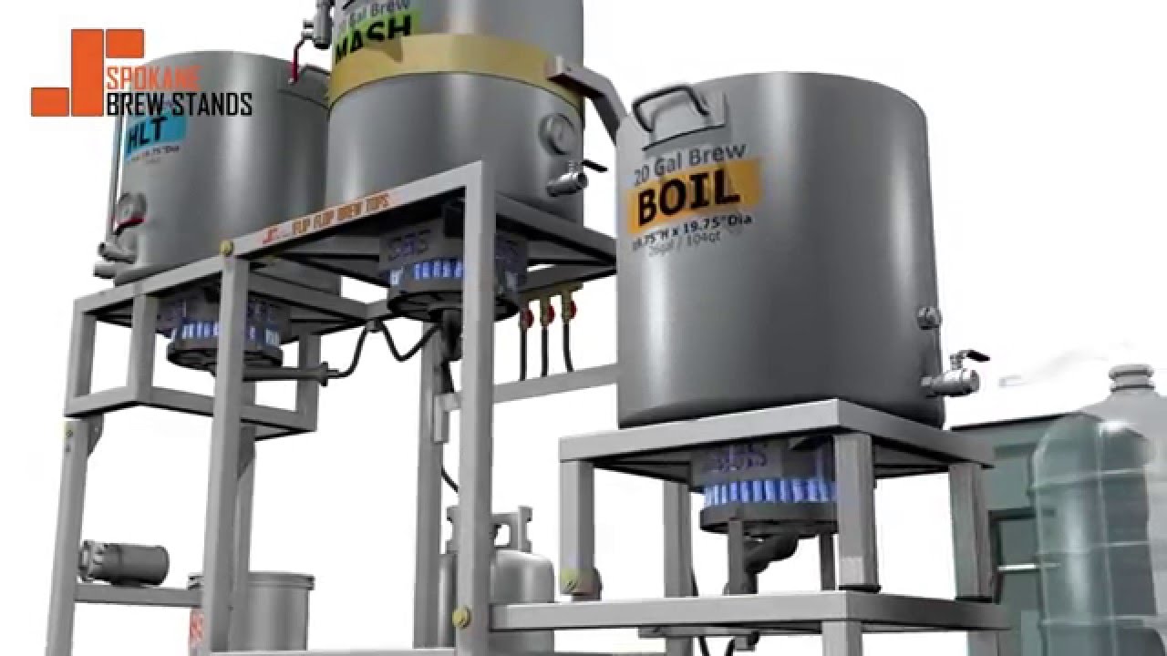 Two Tier Brew Stand with 10