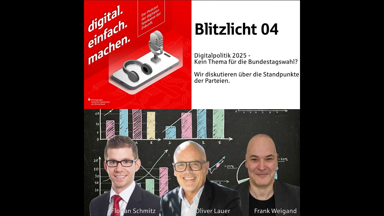Blitzlicht 04: Digitalpolitik 2025 - Kein Thema für die Bundestagswahl?