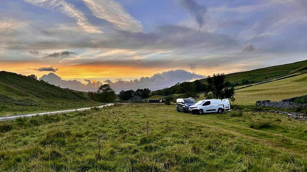 Vanlife in the dales/Ford Transit custom camper van 