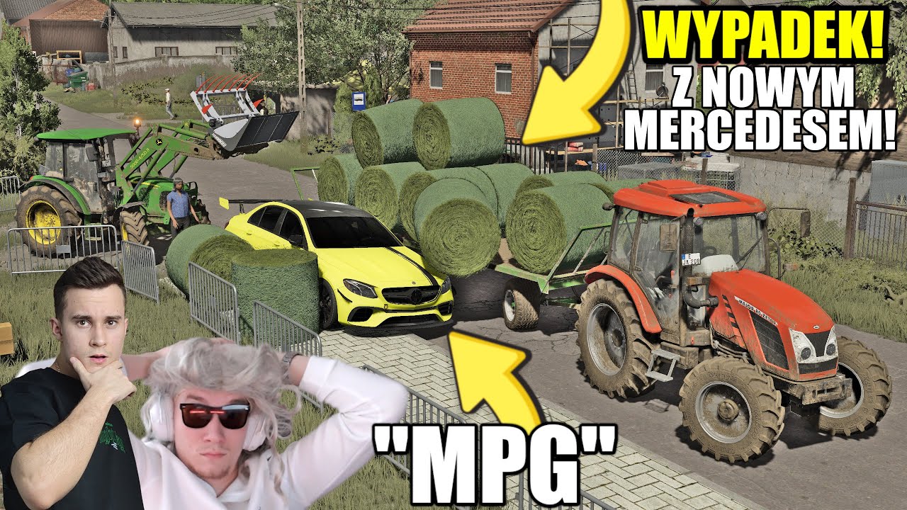 Przyczepa PEŁNA Bel Przewróciła się Na NOWEGO MERCEDESA!😳-KARMA WRACA!😄 
