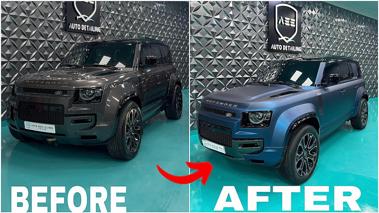 Sheikh DEFENDER Goes Dark Mode  | 🔥 SHADOW BLUE PPF Reveal |