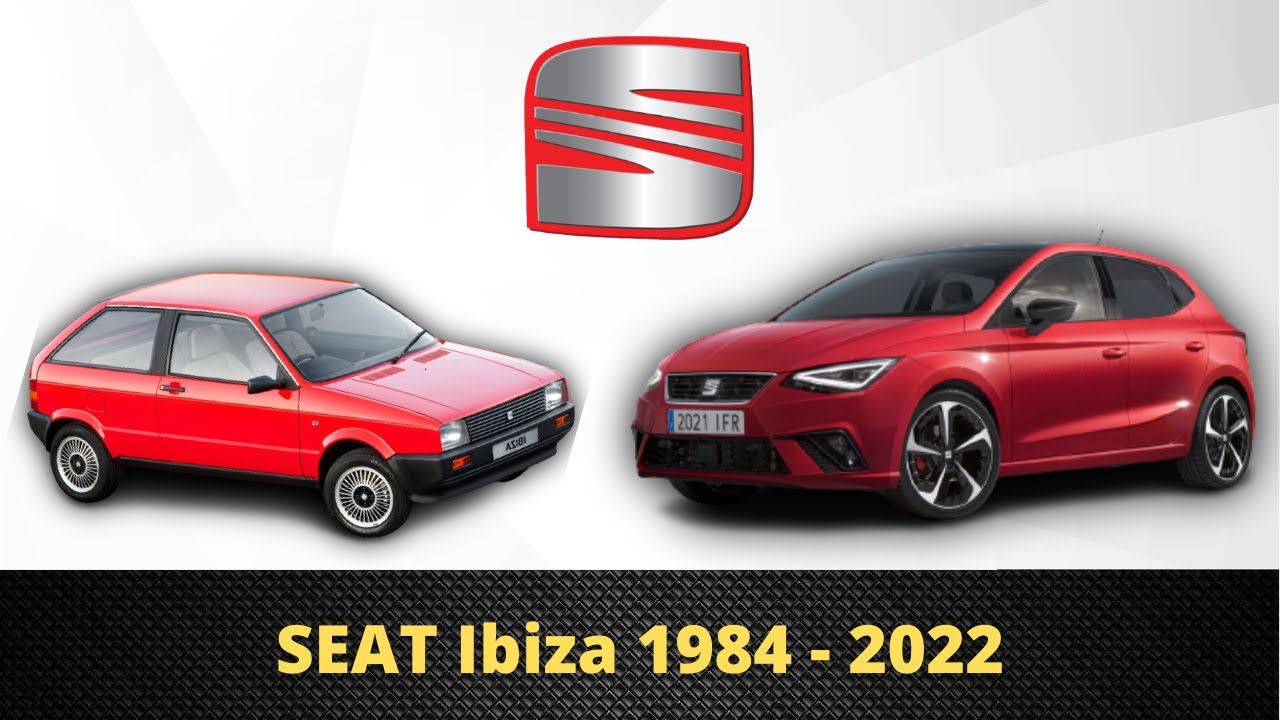 SEAT Ibiza Evolution (1984 - 2022) | SEAT Ibiza Then And Now